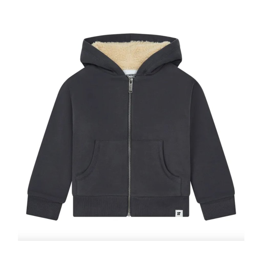 Hundred Pieces Organic Cotton Zip-up Sweatshirt